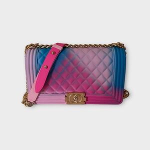 Jelly Flap Crossbody Bag.